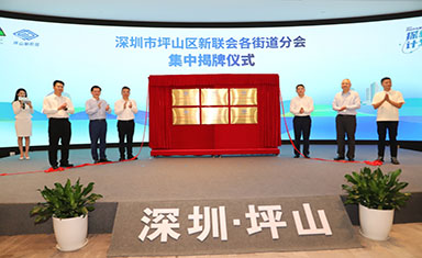 夏煒董事長參加深圳市坪山區新聯會各街道分會成立大會